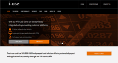 Desktop Screenshot of i-usecard.com